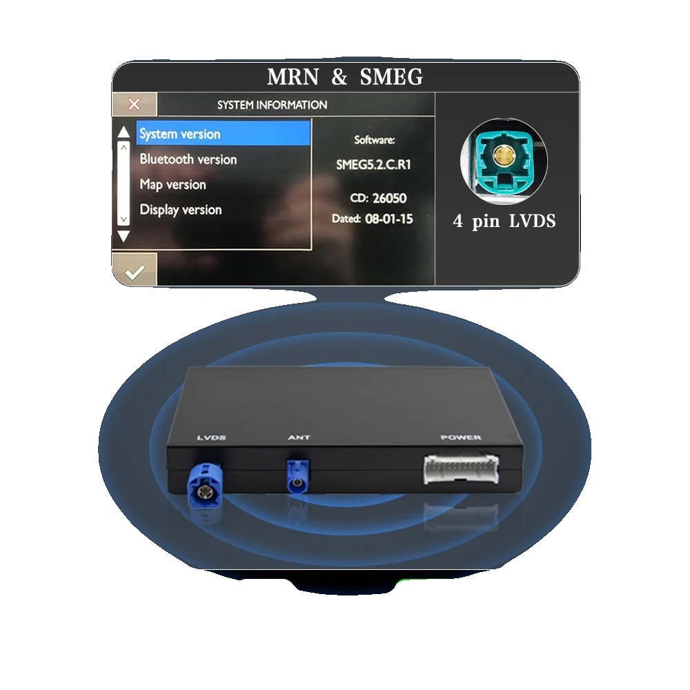 Carplay- Und Android Auto-modul, Smartphone-konnektivität, Multimedia-unterstützung, Kompatibilität Mit Peugeot, Für Peugeot Citroen Ds