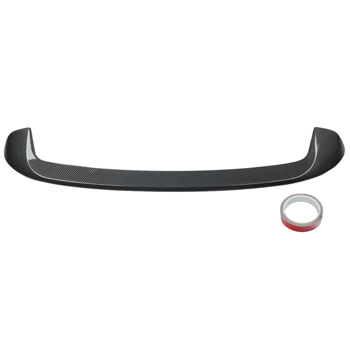Heckspoiler, Carbon-look-design, Einfache Bohrfreie Installation, Karbonfaser-look