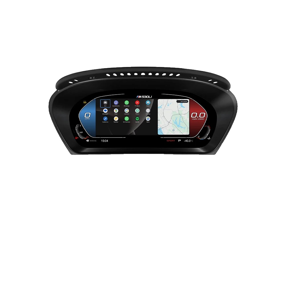 Digitales Instrumentencluster, Kompatibel Mit Bmw X6 E71, 12,3 Zoll Display, 1920x720 Auflösung, X6-e71 Mit Carplay