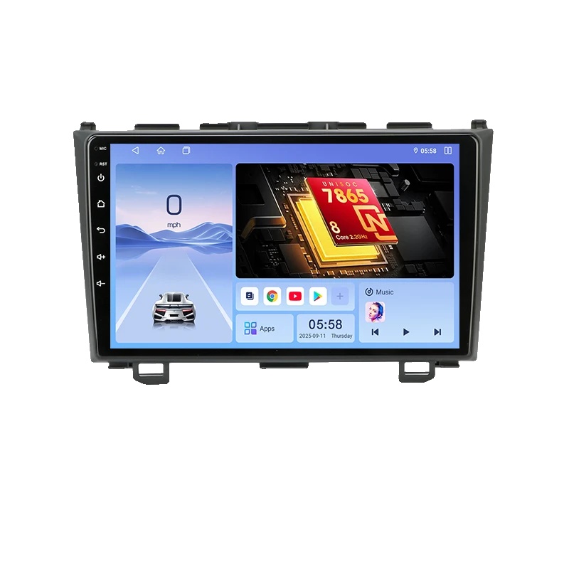 Carplay, Lenkradsteuerung, Navigationssystem, Kompatibel Mit Honda Crv Cr-v 2007-2011, T20-c