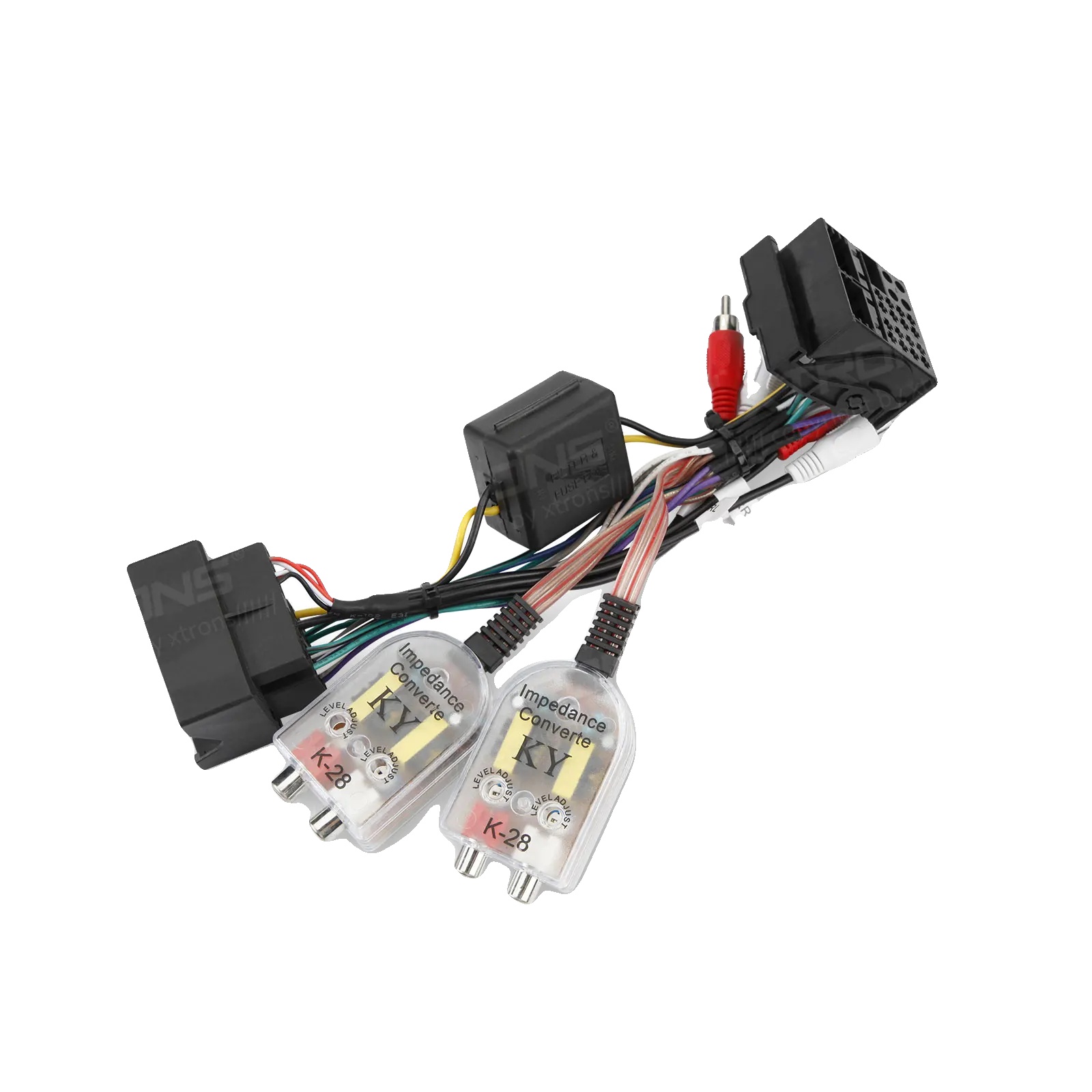 Iso-harness-adapter, Hoch-zu-niedrig-impedanzwandler, 40-poliger Stecker, Kompatibel Mit Auto-stereoanlagen, Robuste Verkabelung, Verbesserte