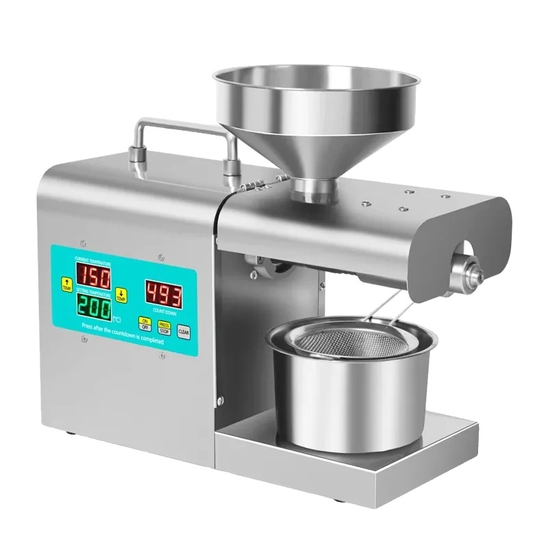 Ölpressmaschine, Digitale Temperaturregelung, Hohe Ausbeute, Rg312-220v, Eu