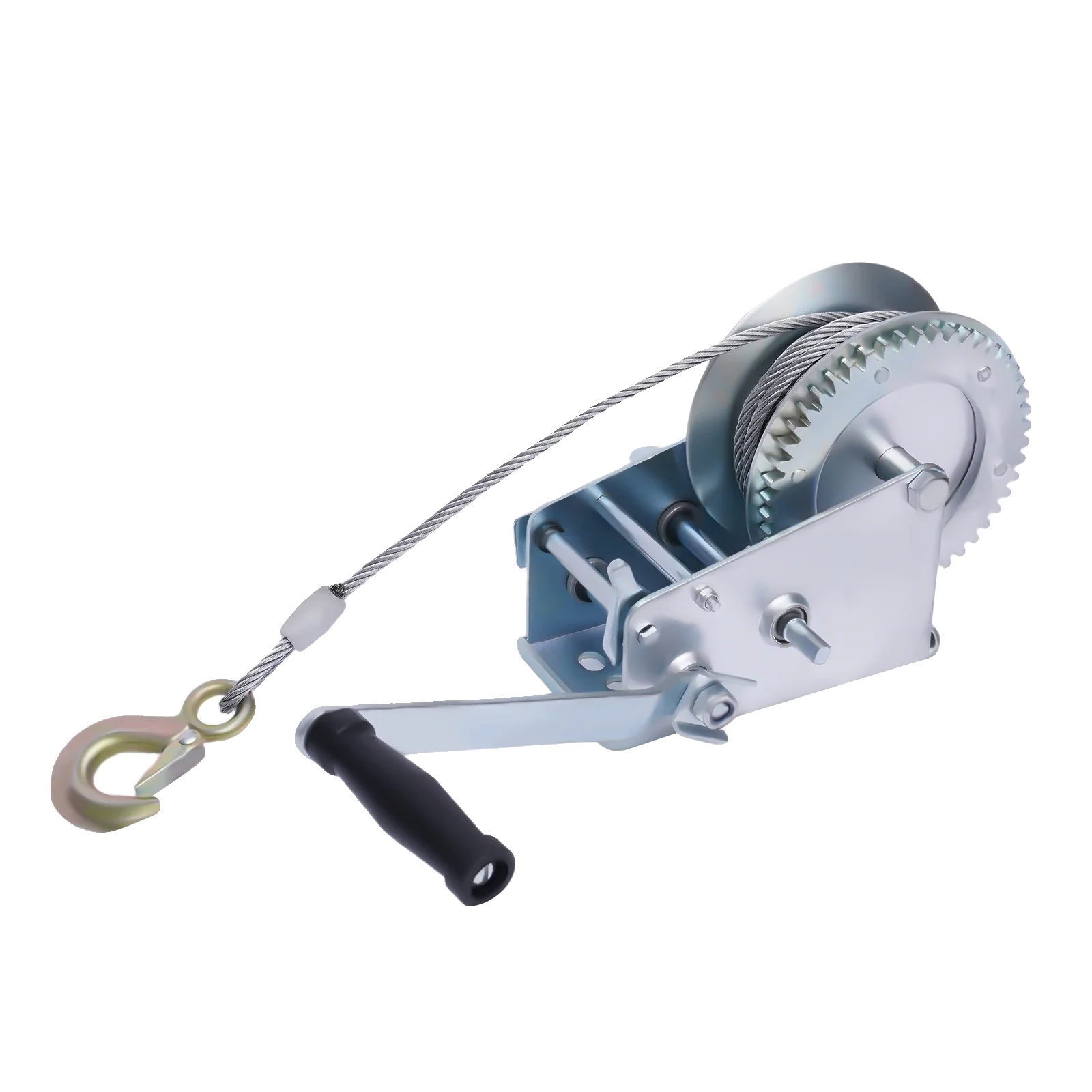 Handwinde, Hohe Tragfähigkeit, Mühelose Bedienung, Silber