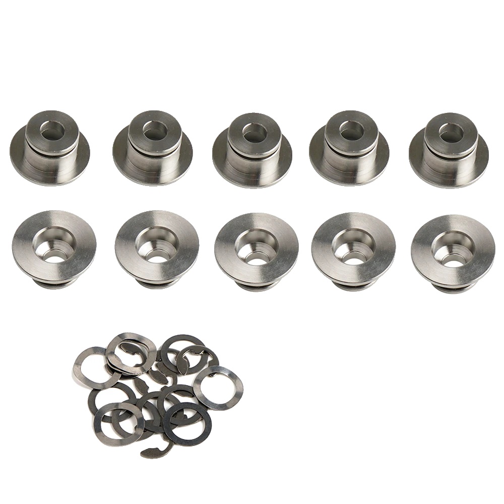 Bremsscheiben-bobbins, Titanlegierung, Verbesserte Leistung, 10 Stück Titan