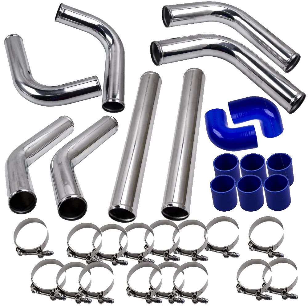 Intercooler-rohrleitungs-kit, 6061 Aluminium, 2,5 Zoll Durchmesser, Artikel Länge 55 Cm, Artikel Breite 43 Cm, Artikel Höhe 16 Cm