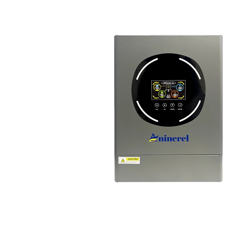 Hybrid-solarwechselrichter, Integrierter Mppt, Wifi-überwachung, 6200w-48v-wifi