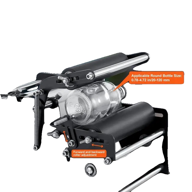 Etikettiermaschine, Geeignet Für Etiketten Von 10-130mm, Appliziert 15-20 Etiketten/min, Manuelle Bedienung, Langlebiges Kunststoffmaterial, Ideal Für
