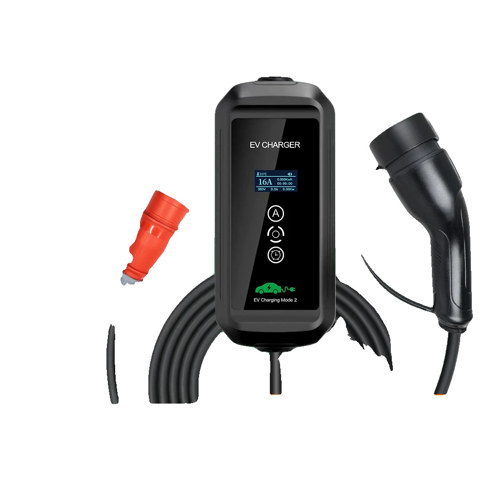 Ev-ladegerät, 11 Kw Leistung, Einstellbare Stromstärken, Typ2