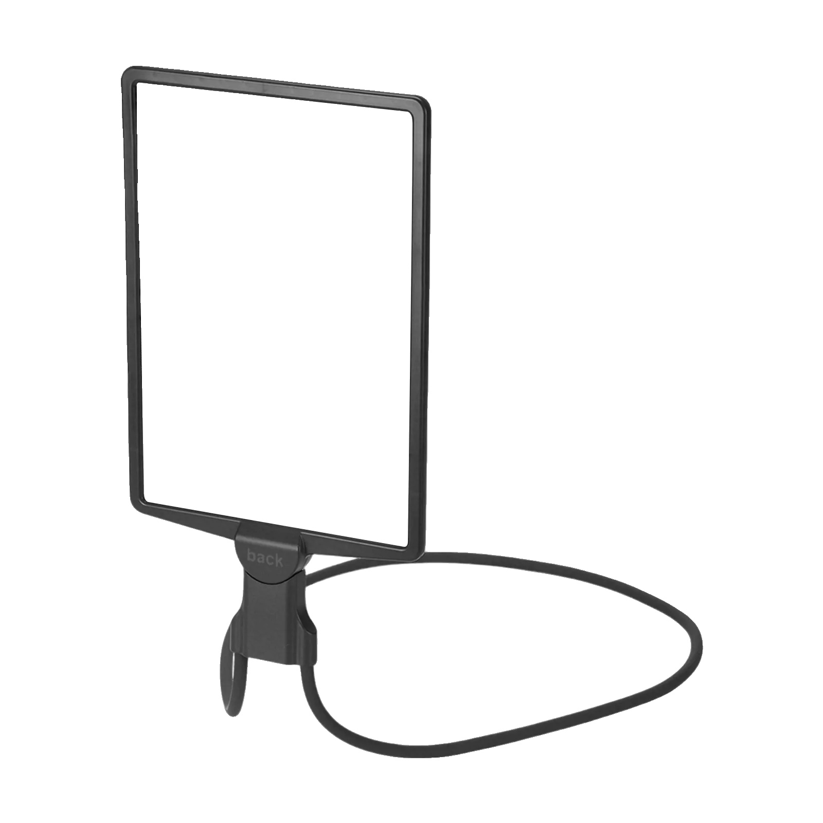 Nackenlupe, Ergonomisches Design, Hochauflösende Linse, Schwarz