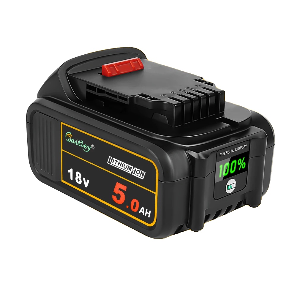 Akkus Für Elektrowerkzeuge, 5ah Kapazität, Kompatibel Mit 18v & 20v Elektrowerkzeugen, 1 Stück 5ah Batterie