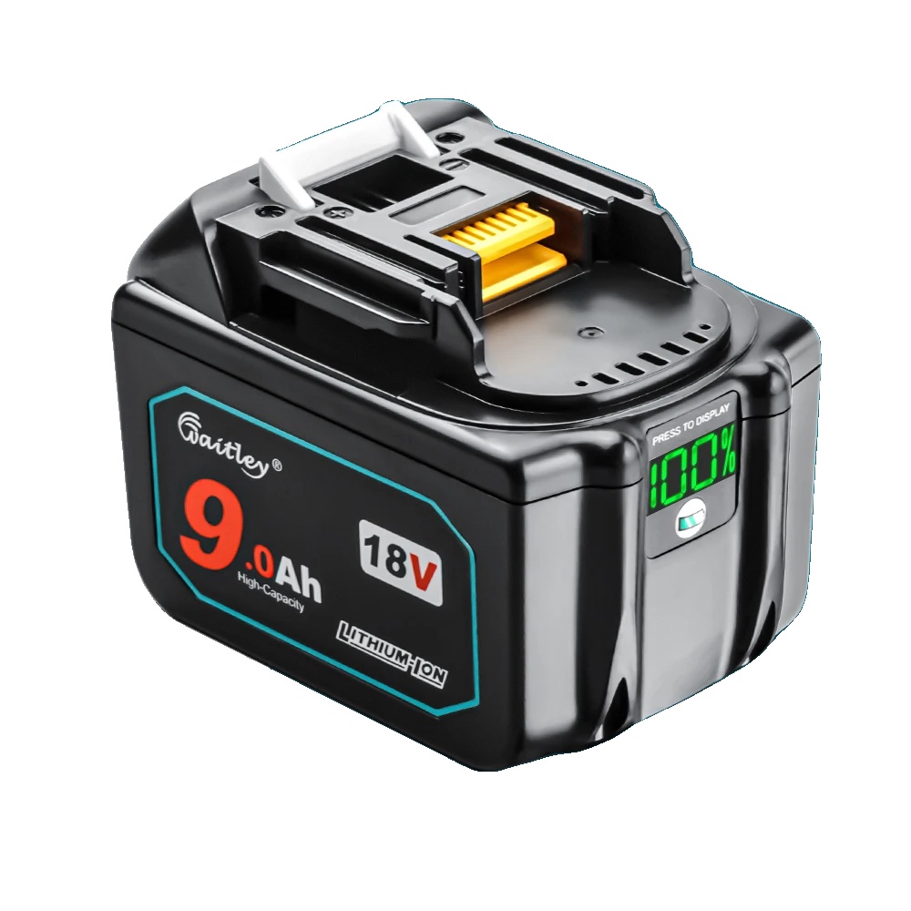 Lithium-ionen-batterie, 18v, 9000mah Kapazität, 1pc 9ah Batterie