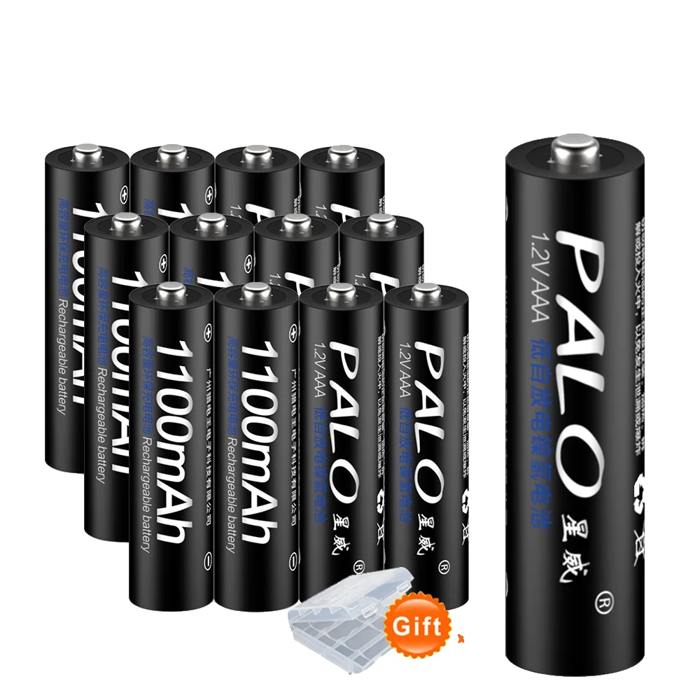 Aaa Wiederaufladbare Batterie, 1100mah Kapazität, Vielseitige Kompatibilität, 12stk Aaa Batterie, 1,2v