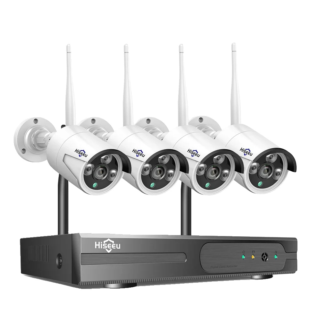 Überwachungskamerasystem, 5mp, Nachtsicht, 3mp 10ch Nvr 4 Kameras, 3t（outdoor-sport）-a