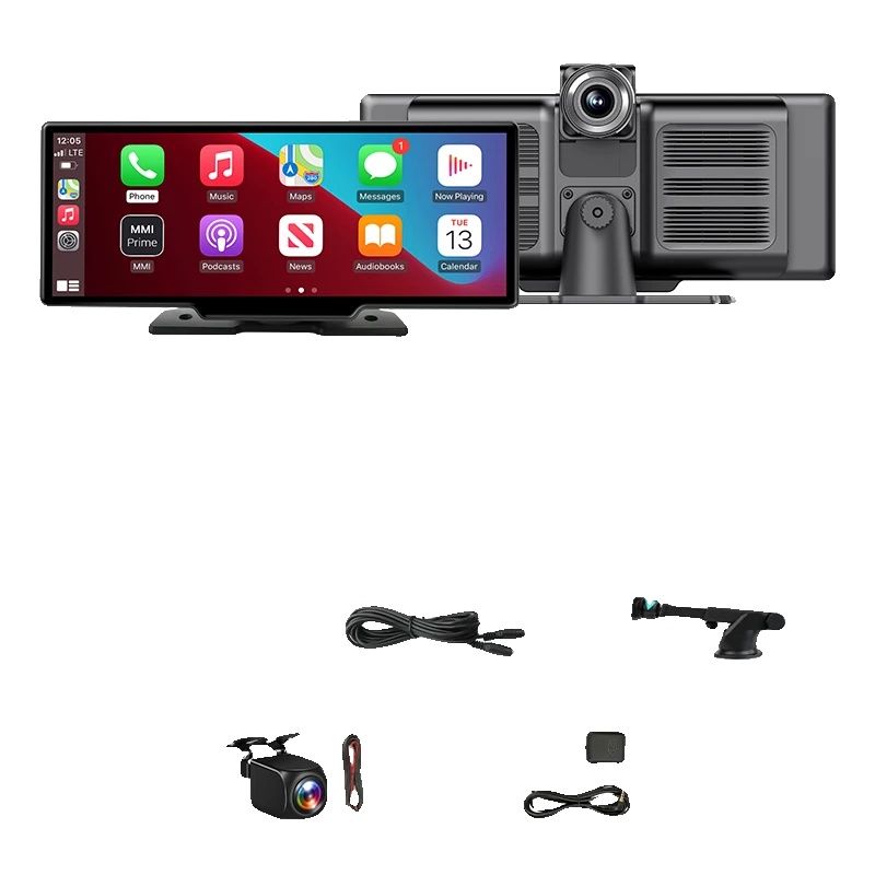 Auto Dvr, 4k Auflösung, Dual-linsen Aufnahme, T80d-6m Kamera+gps, Keine-b