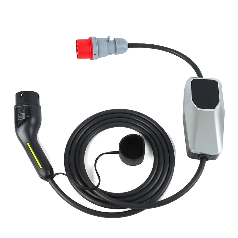 Ev-ladegerät, Intelligenter Speicher, Einstellbarer Strom, Typ 2 11kw 15 Meter