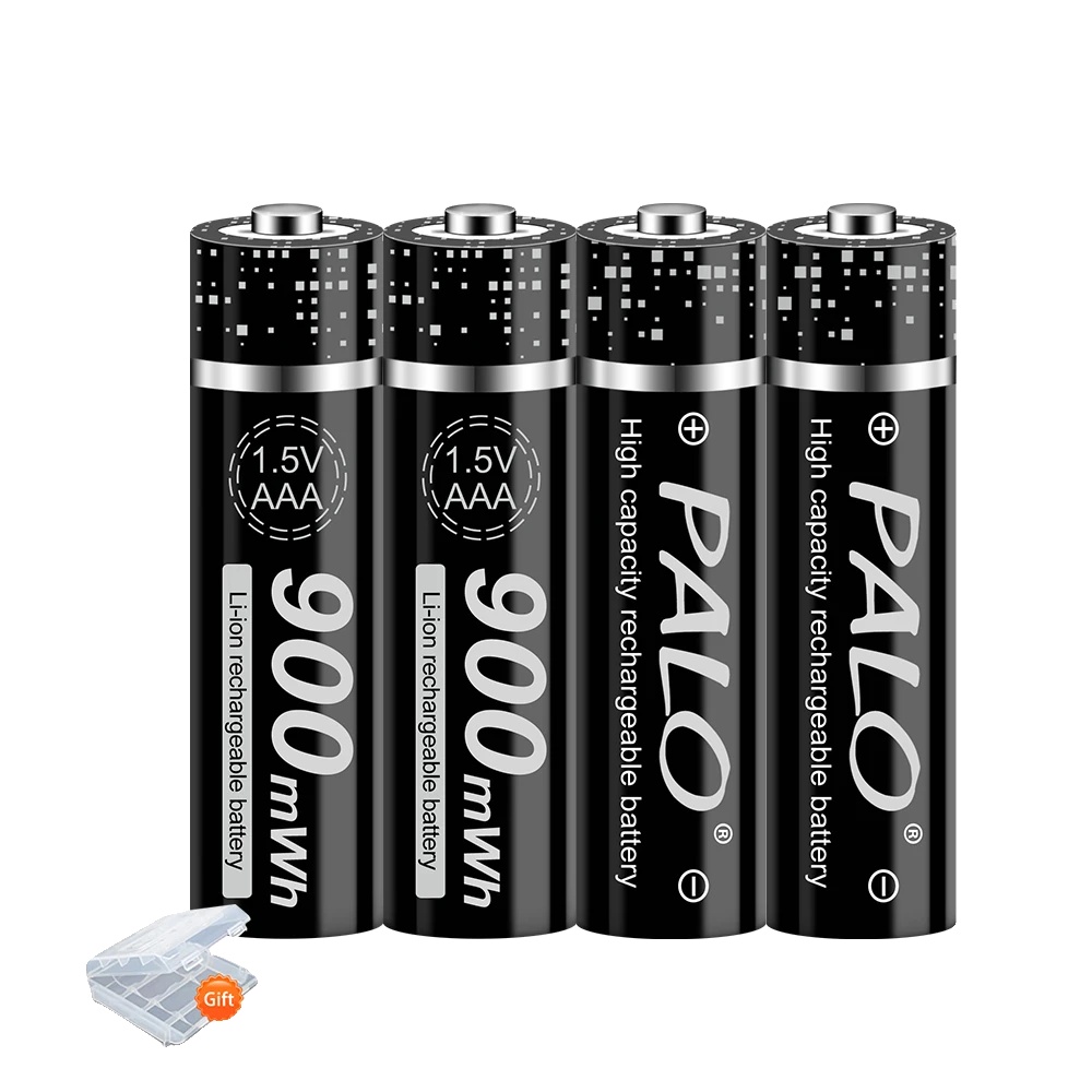 Aaa Wiederaufladbare Batterie, 900mwh Kapazität, Lithium-ionen Material, 4stk Aaa