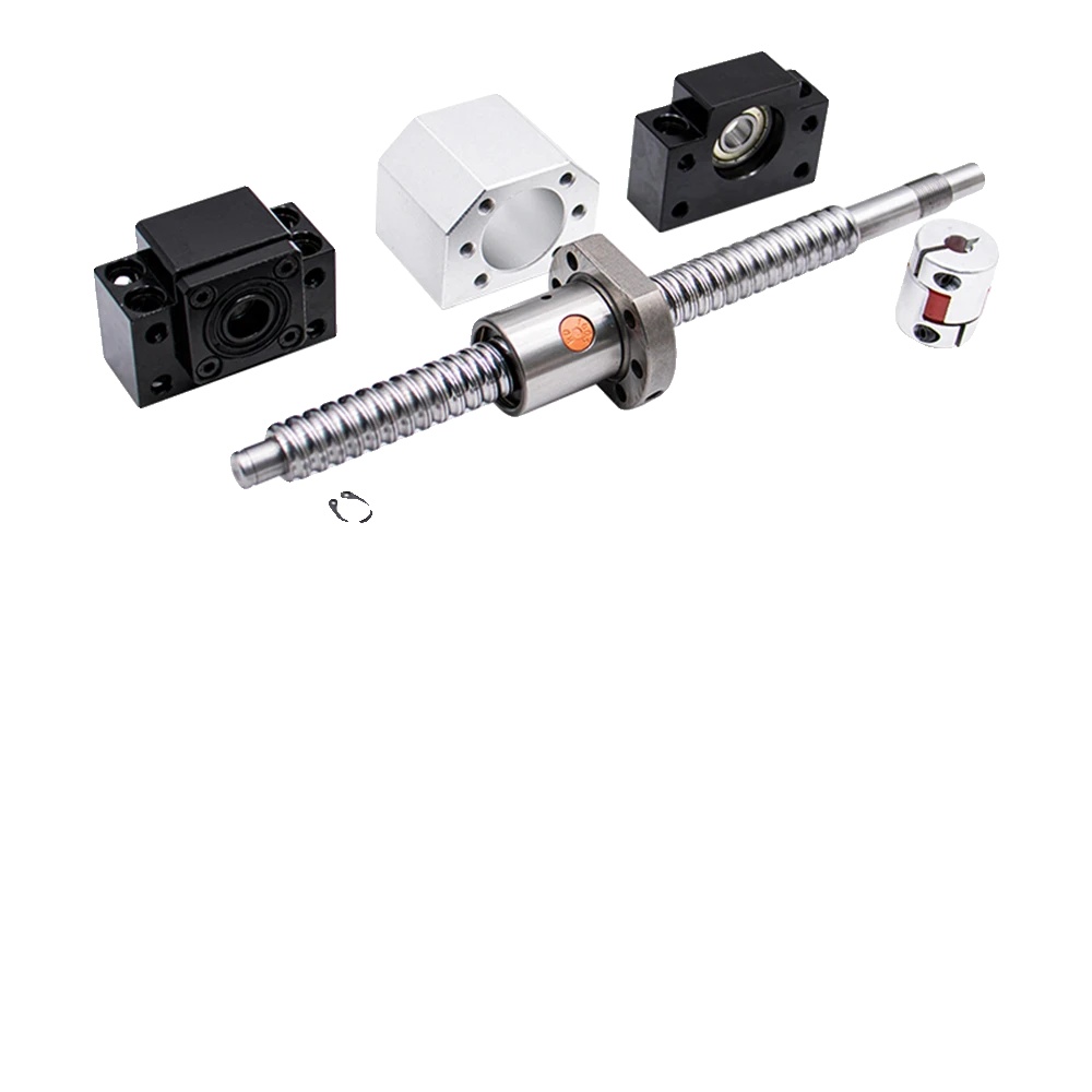 Kugelgewindetrieb Set, Präzisionsklasse C7, Kompatibel Mit Cnc-fräsen, Sfu1605 Kit-b, 1200mm