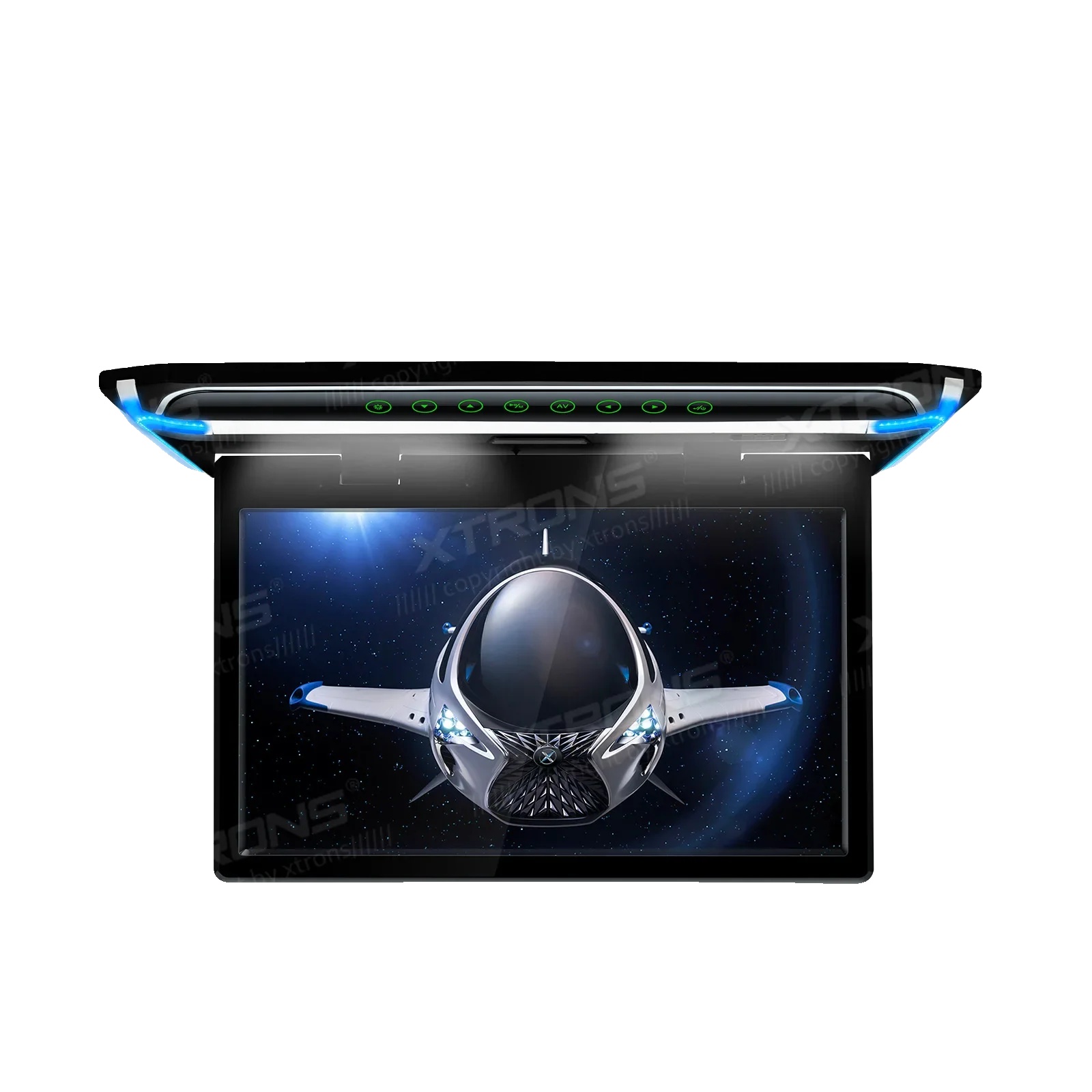Auto-monitor, 15,6 Zoll Fhd, 180° Drehbarer Bildschirm, Cm156hd