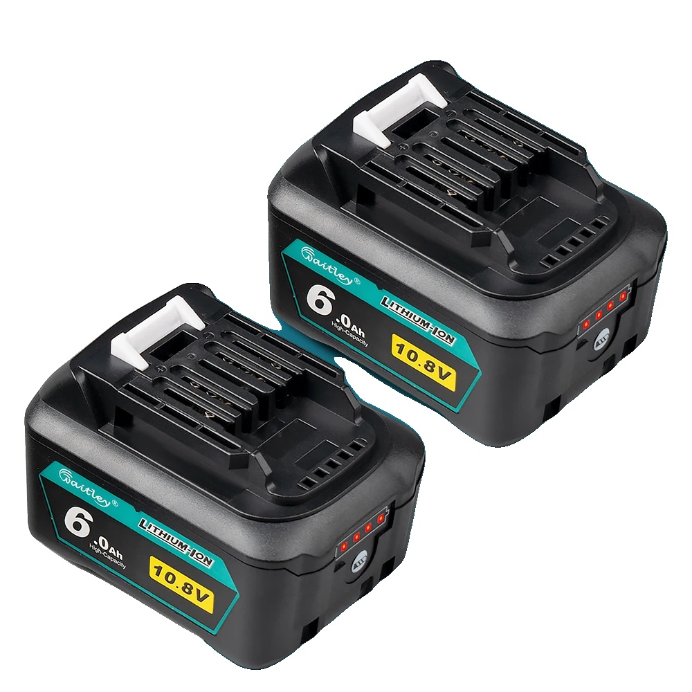 Ersatzbatterie, 6000mah Kapazität, Hochleistungsfähig, 6ah Batterie 2 Stück