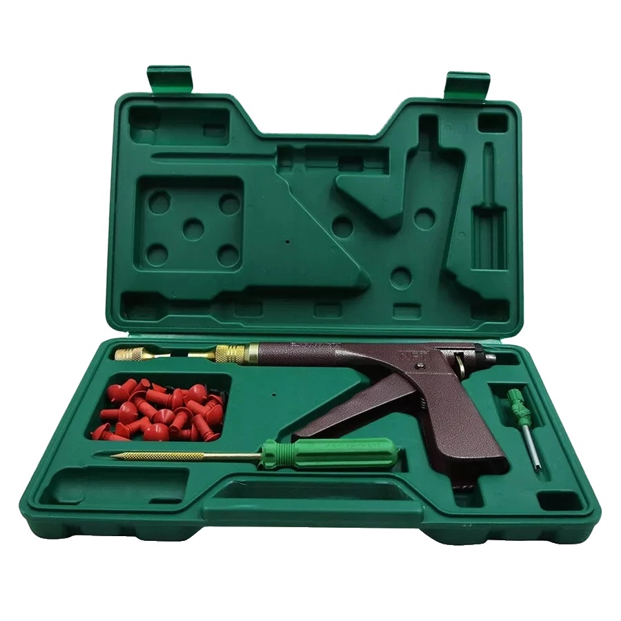 Reifenreparaturset, Schnelle Reifenpannenreparatur, Komplettes Werkzeugset, Mit Box