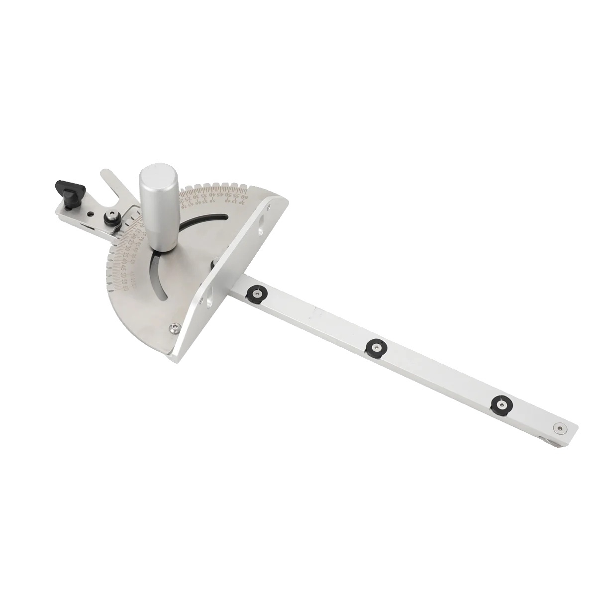 Winkelanschlag, Länge 450mm, Breite 178mm, Verstellbarer Winkel 0-60°, Schraubengröße 6mm, Anwendung Holzwerkzeug