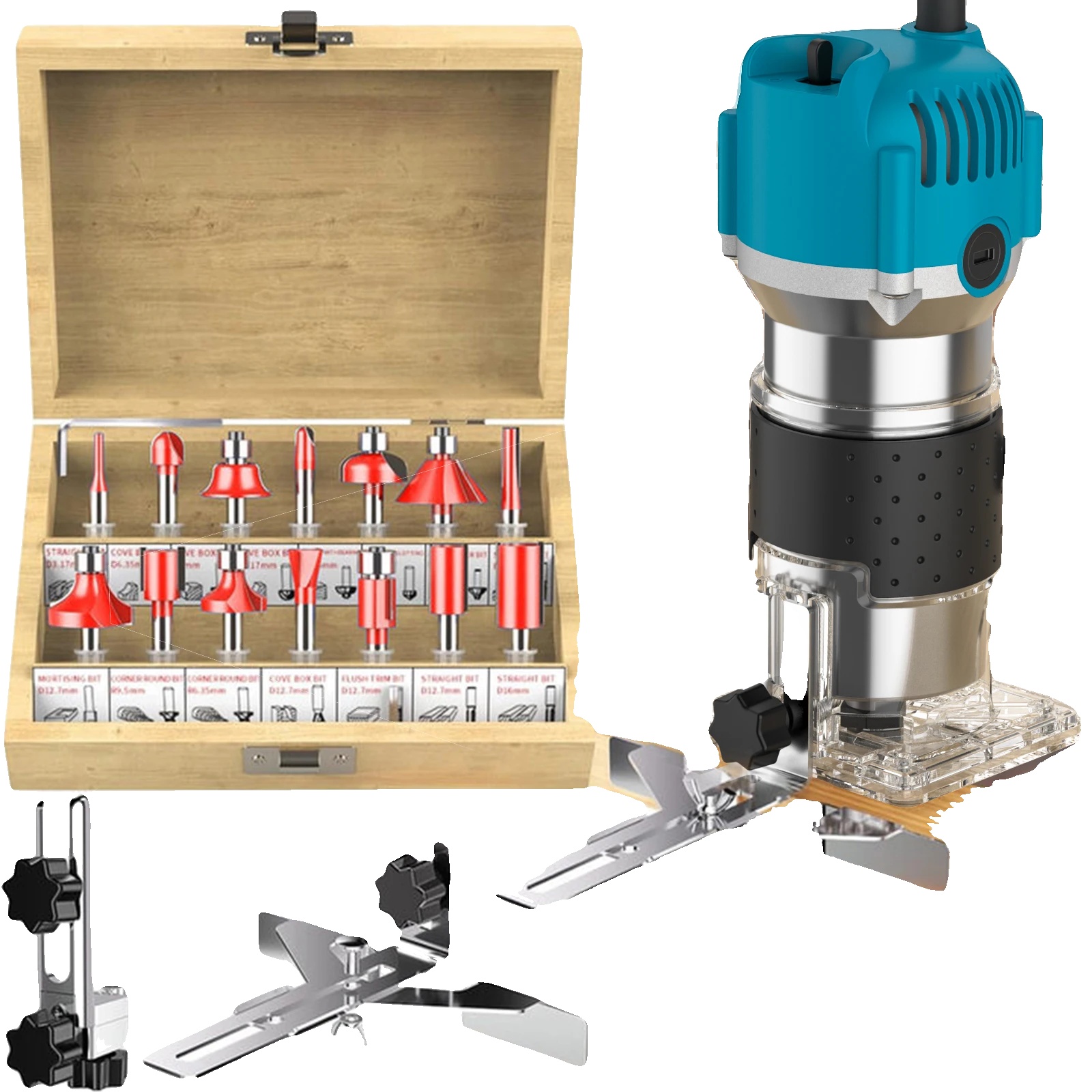 Trimmer Router, Hochgeschwindigkeitsleistung, Ergonomisches Design, Eu