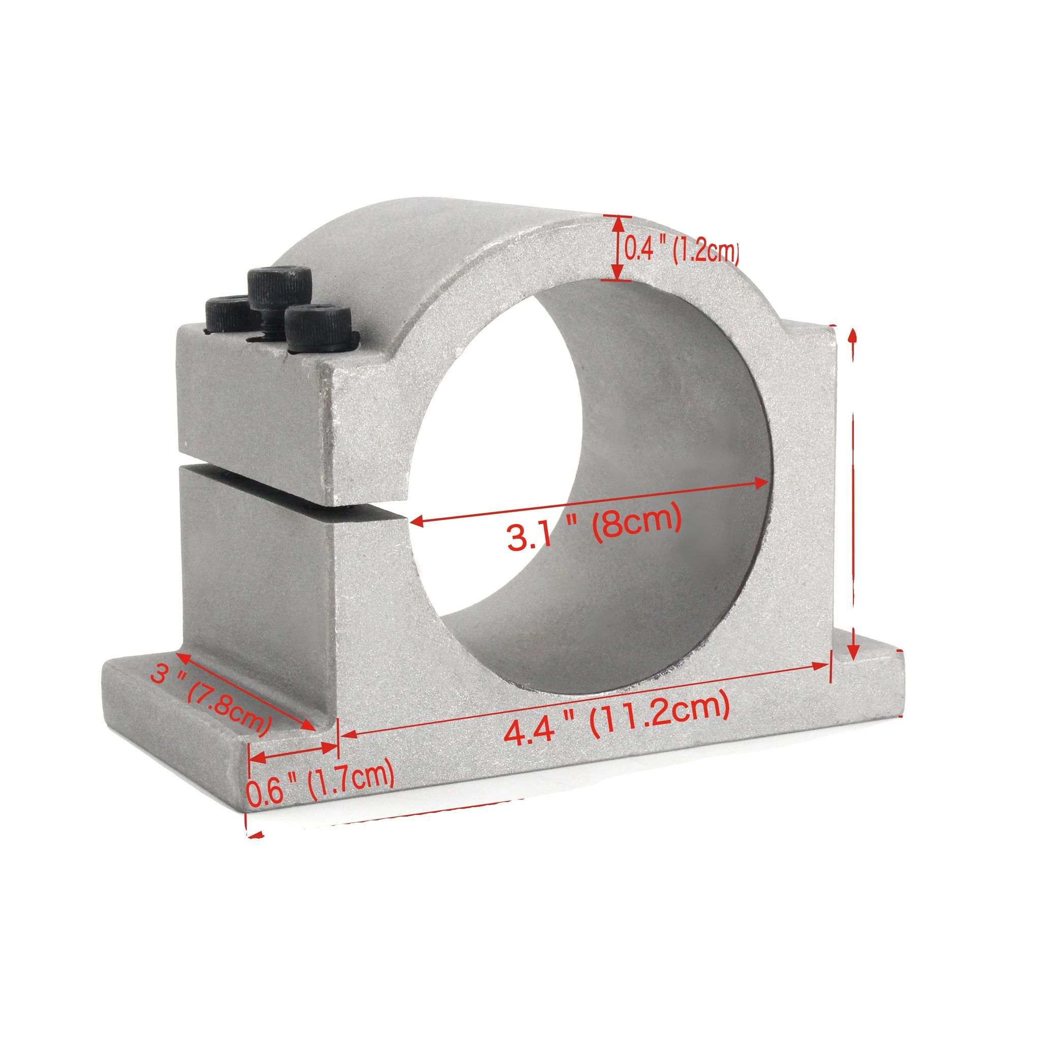 Cnc-motorhalterung, Aluminiumkonstruktion, Einfache Installation, 80mm