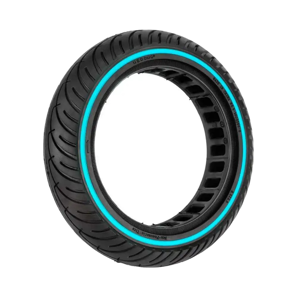 Rollenmobilitätszubehör, Weicher Gummi, Verbesserte Polsterung, 1x 8.5 Rad "blaue Linie