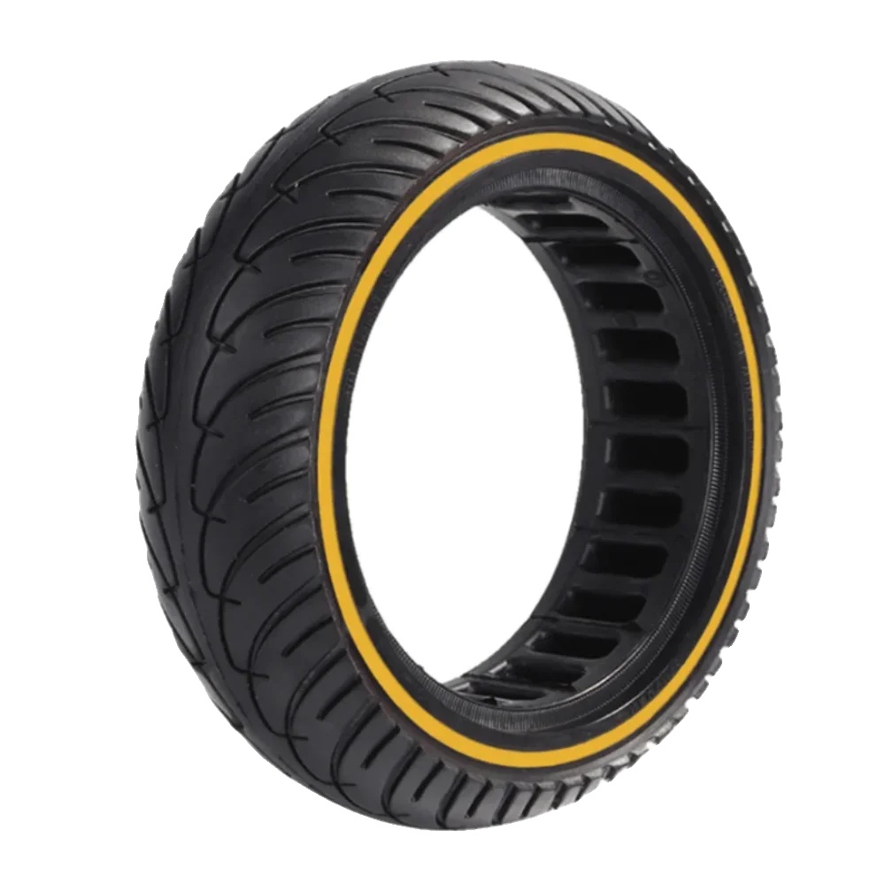 Rollenmobilitätszubehör, Weicher Gummi, Verbesserte Polsterung, 1x 8.5 Rad "gelbe Linie