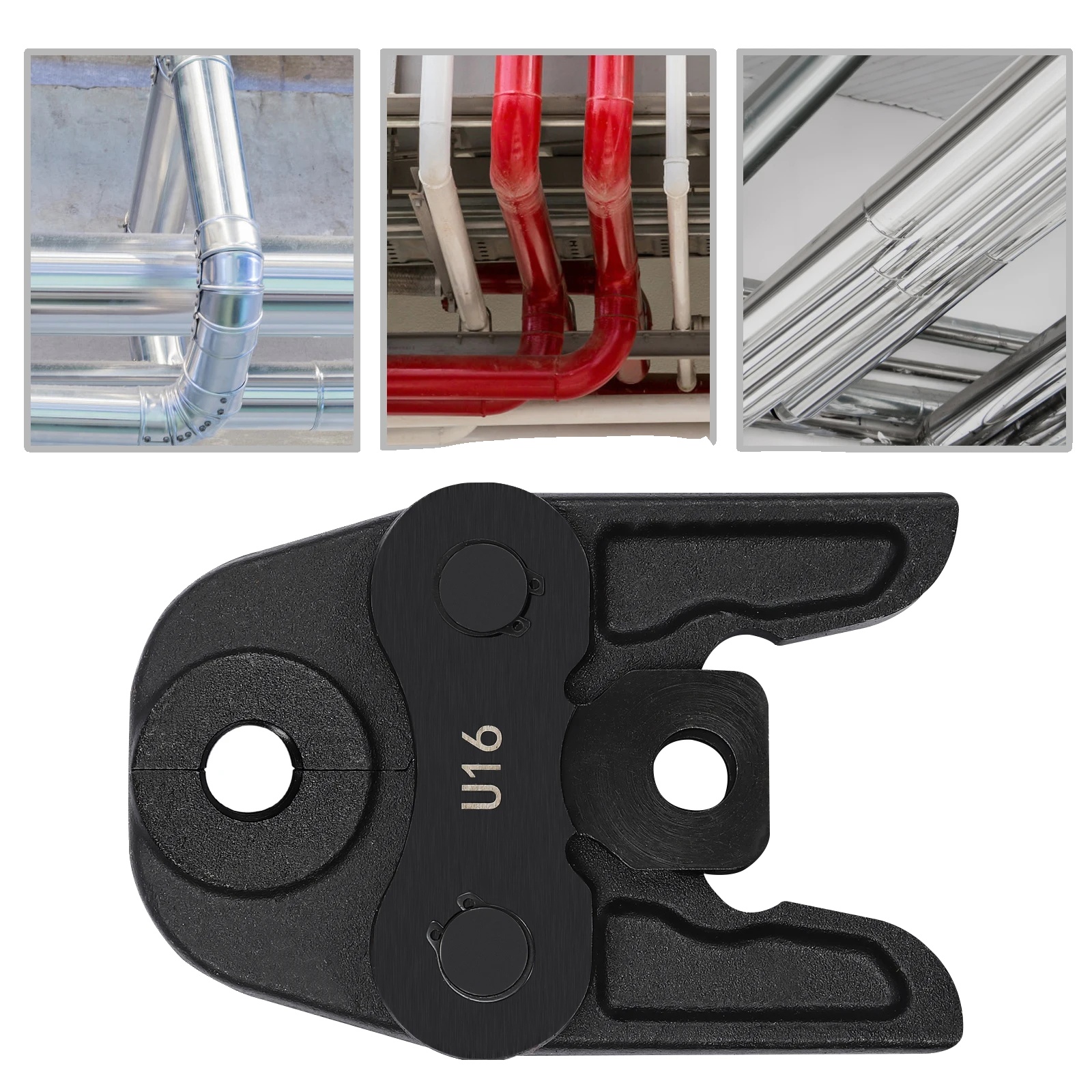 Presszangen, Außendurchmesser 0,63 Zoll, Stahlkonstruktion, Kompatibel Mit Verbundrohren, Leichtes Design, Ergonomischer Griff