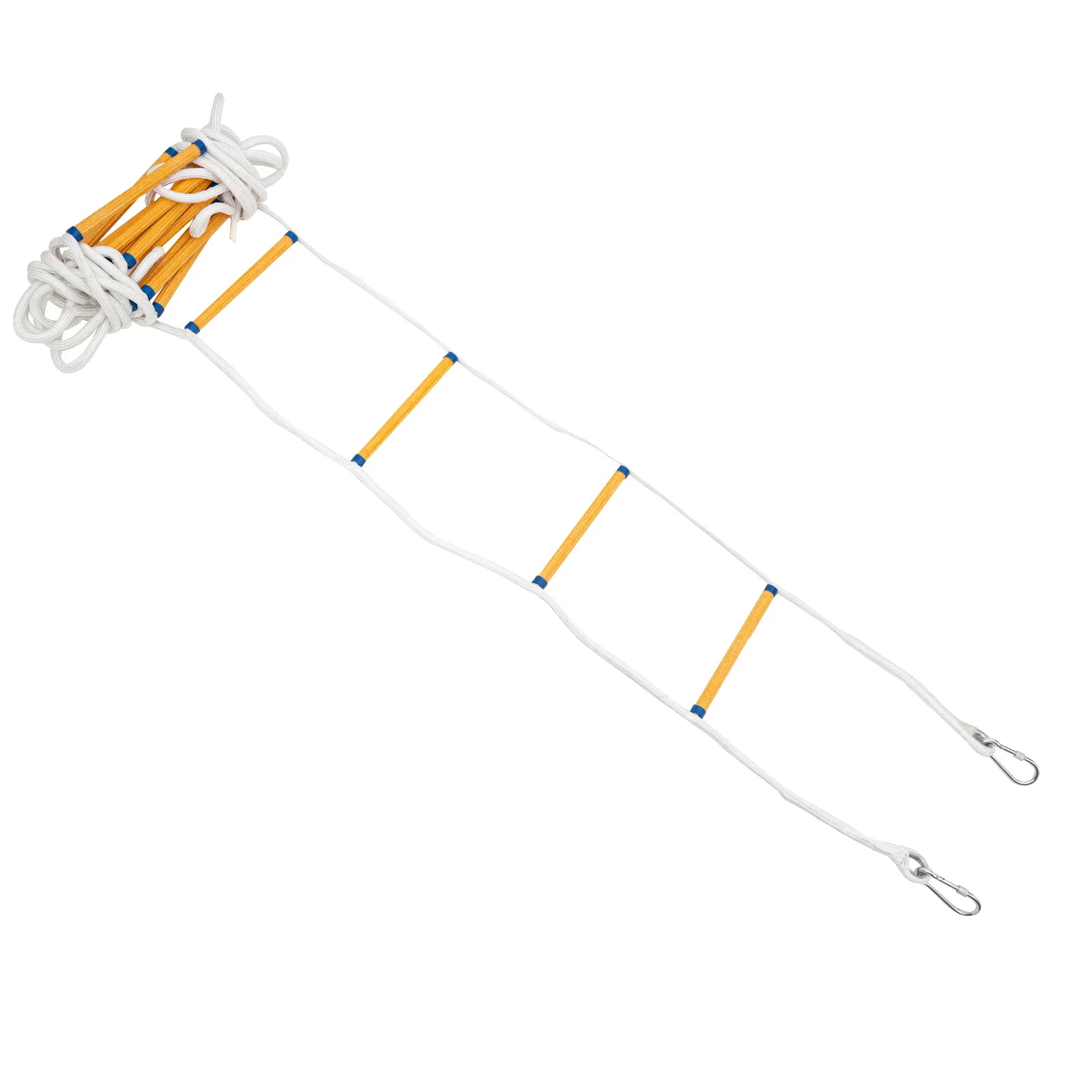 Seilleiter, 200 Kg Tragfähigkeit, Langlebige Konstruktion, Weiss, 12m