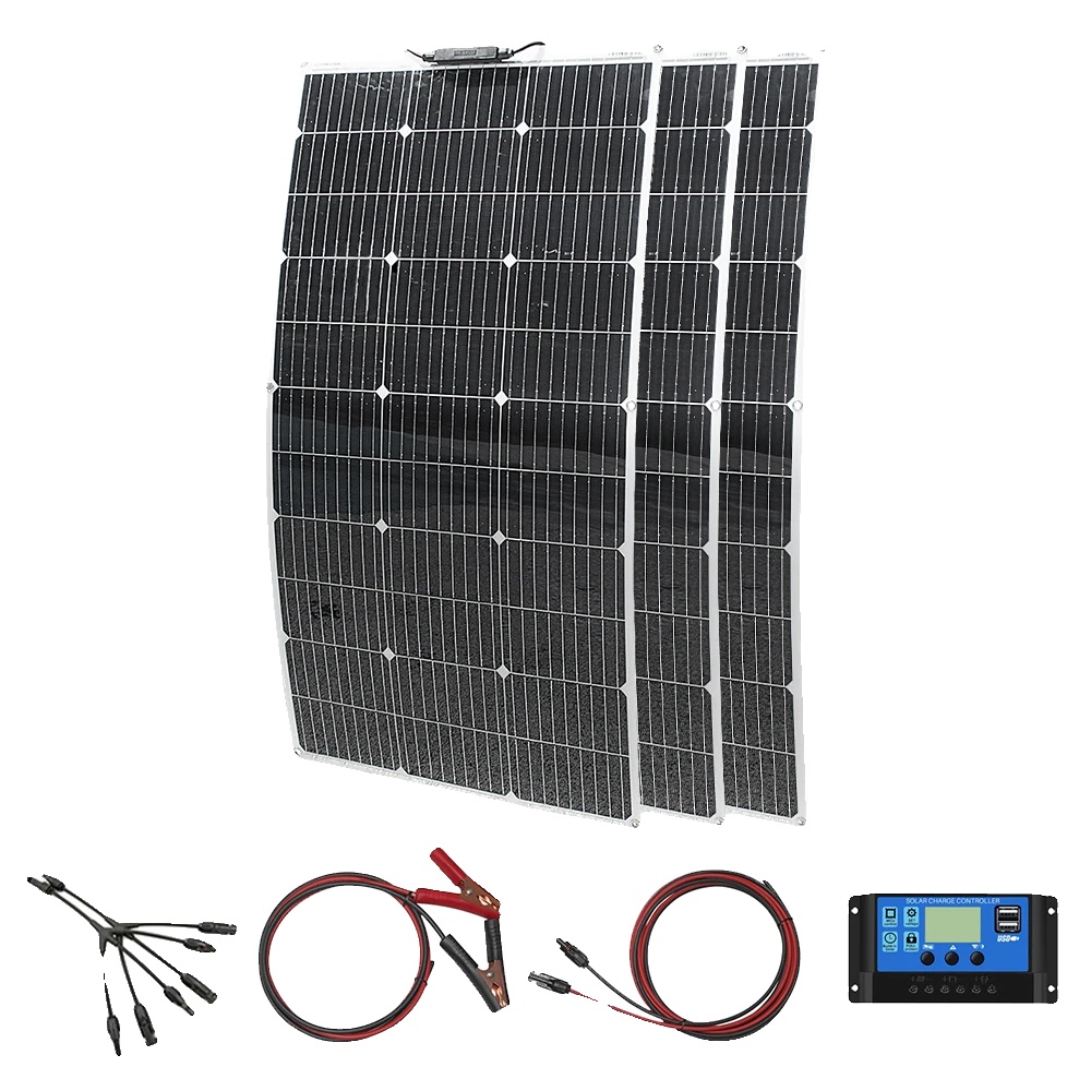 Solarpanel, Flexibles Design, Hohe Effizienz, 300w Solarpanel-kit