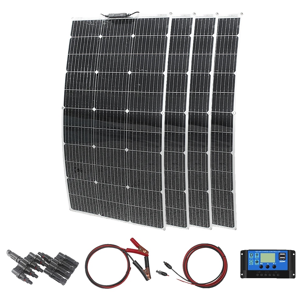 Solarpanel, Flexibles Design, Hohe Effizienz, 400w Solarpanel-kit