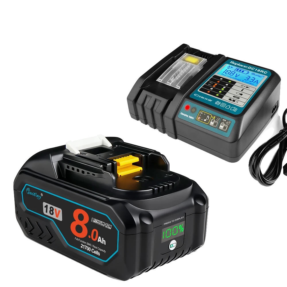 Batterie, 8ah Kapazität, Hohe Entladeleistung, Kombinationsset
