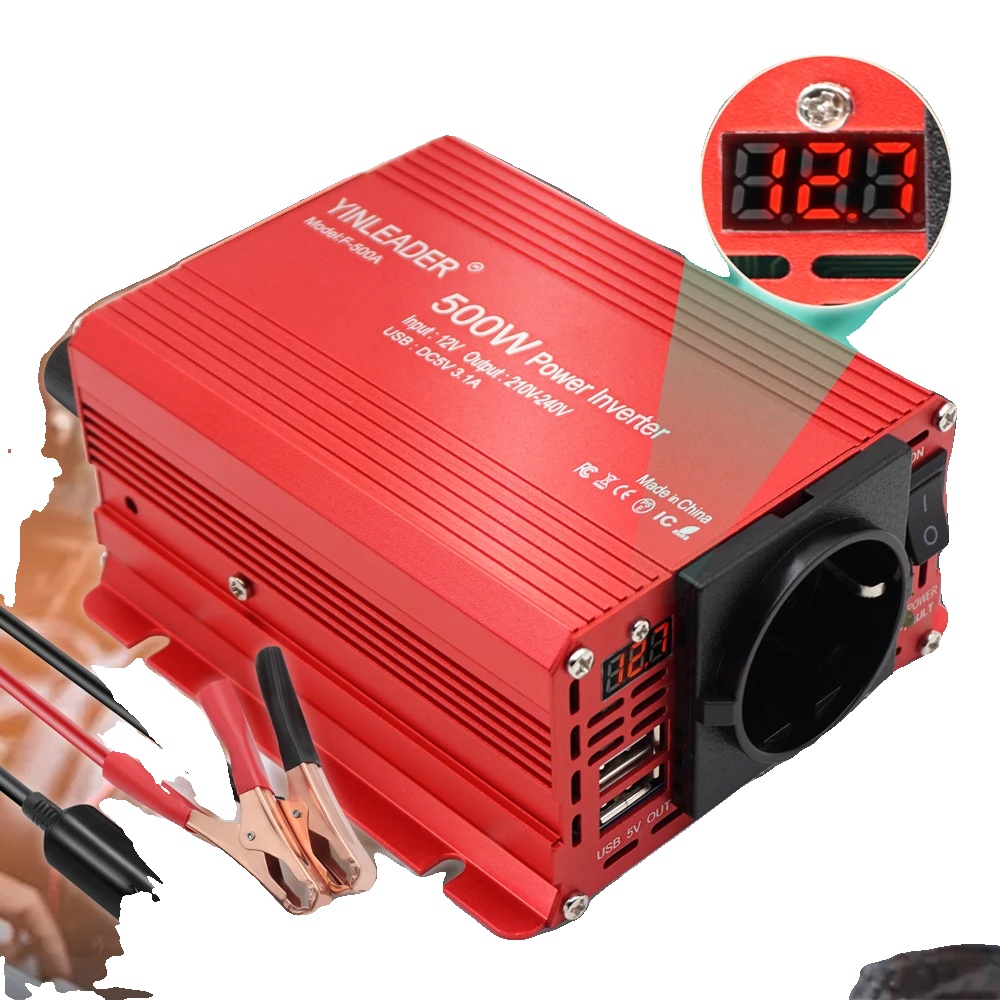 Wechselrichter, 500w Umwandlung, Mehrere Ausgänge, 500w-12v-220v
