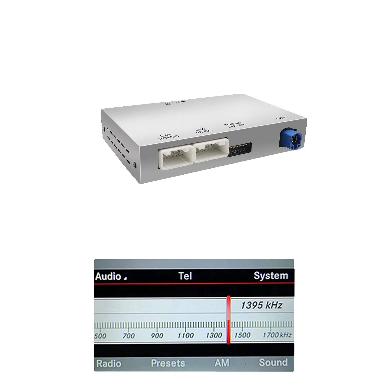 Decoder-box, Wireless Carplay, Android Auto-kompatibilität, Für Ntg 4.5