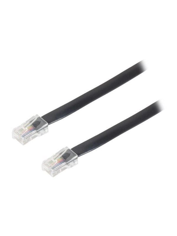 SCONN S-Impuls phone cable - 3 m - black - Schwarz