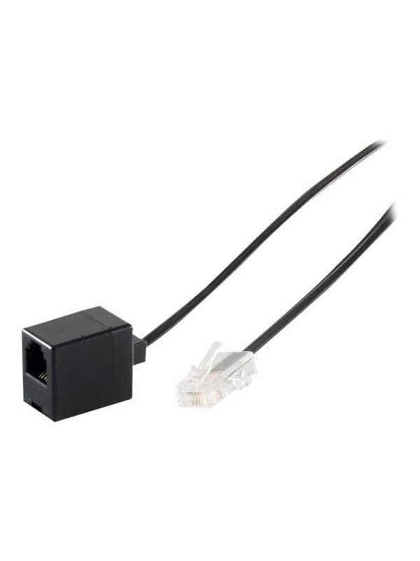 SCONN S-Impuls network coupler - 3 m - black - Schwarz - 3m