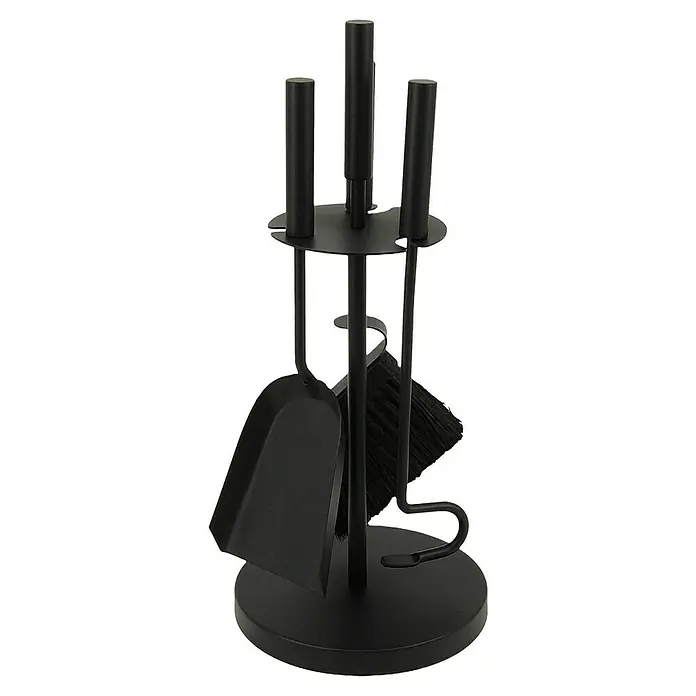 Valo Kaminbesteck Myr (Stahl, Schwarz, 42 cm)