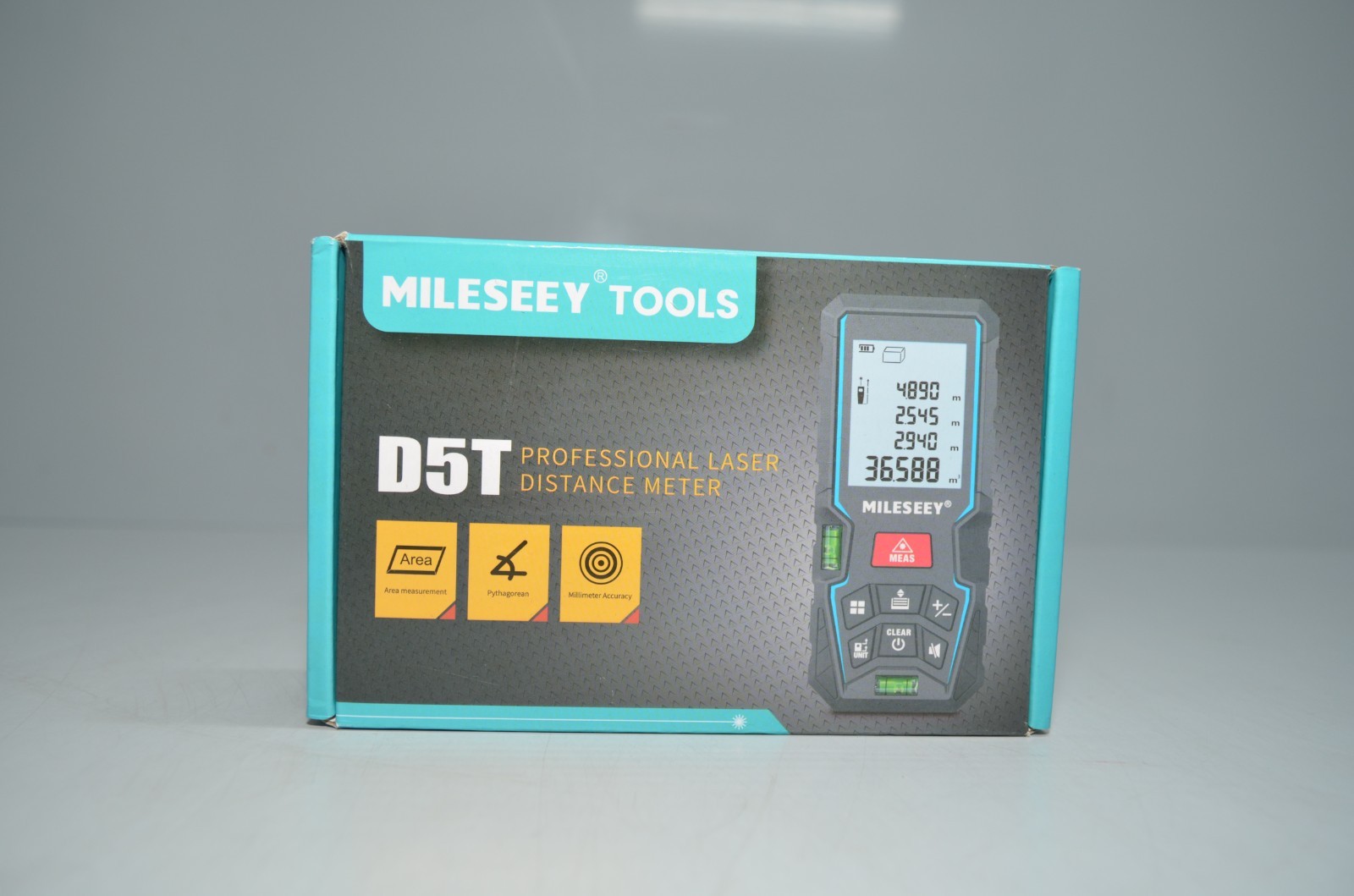 MiLESEEY D5T Laser Entfernungsmesser 50m Bluetooth App Distanzmesser Neu Bild 2