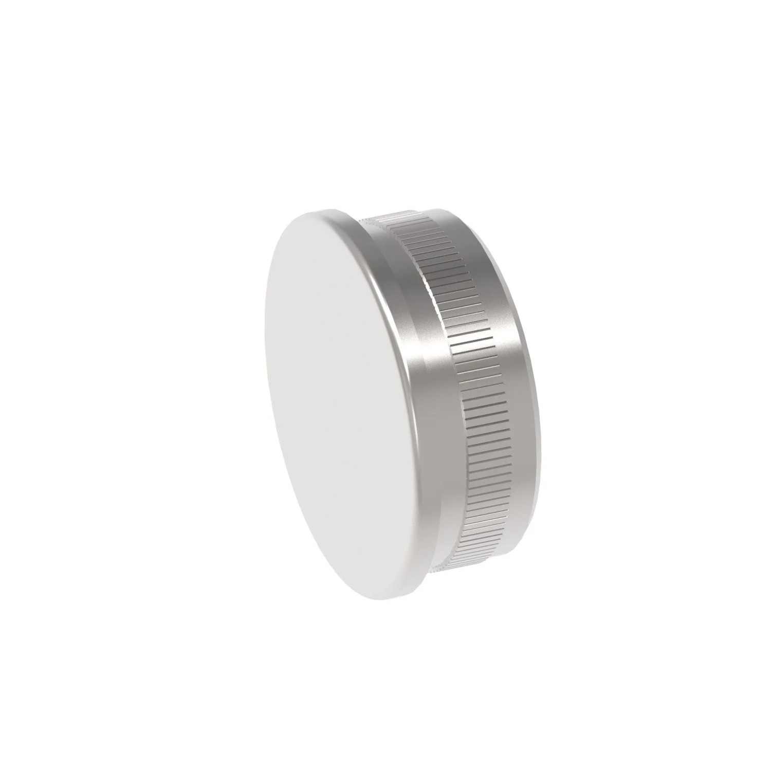 FeNau Rohrstopfen Flach Gegossen Für Rundrohr Ø 42,4x2 mm V2A