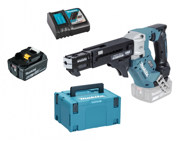 Makita DFR552RT1J 1x 5Ah Akku + Ladegerät im MAKPAC Bild 2