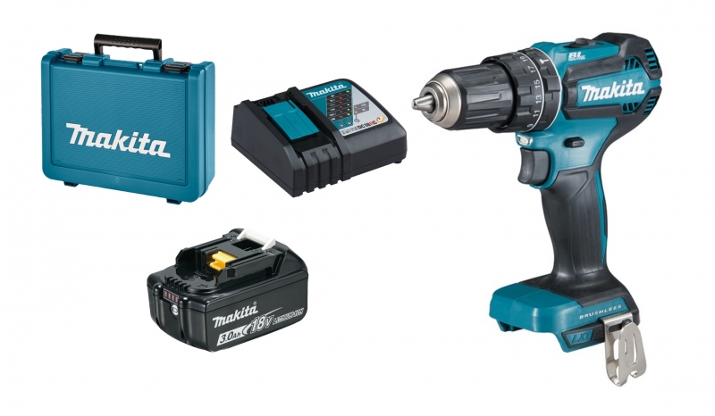 Makita DHP485RF1E 1x 3Ah Akku + Ladegerät Bild 2