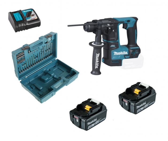 Makita DHR171RMX3 2x 4Ah Akku + Ladegerät Bild 2