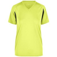 Damen Laufshirt Topcool® JN316, leucht-gelb/schwarz, Größe XXL Bild 2