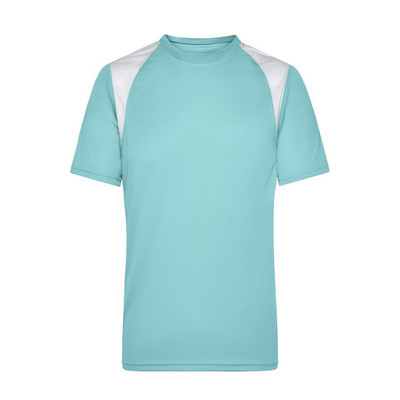 Topcool® T-Shirt Herren JN397, mint-grün/weiß, Größe XXL