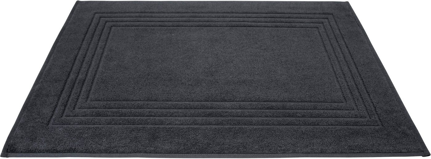 Dyckhoff Badematte Siena, Höhe 3 mm, beidseitig nutzbar, Baumwolle, rechteckig, 2er-Set, 2er Set Bild 2