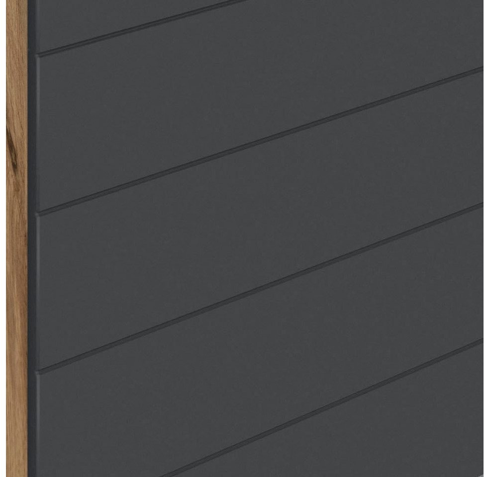KOCHSTATION Unterschrank KS-Luhe 60 cm breit, hochwertige MDF-Fronten mit waagerechter Lisene Bild 2