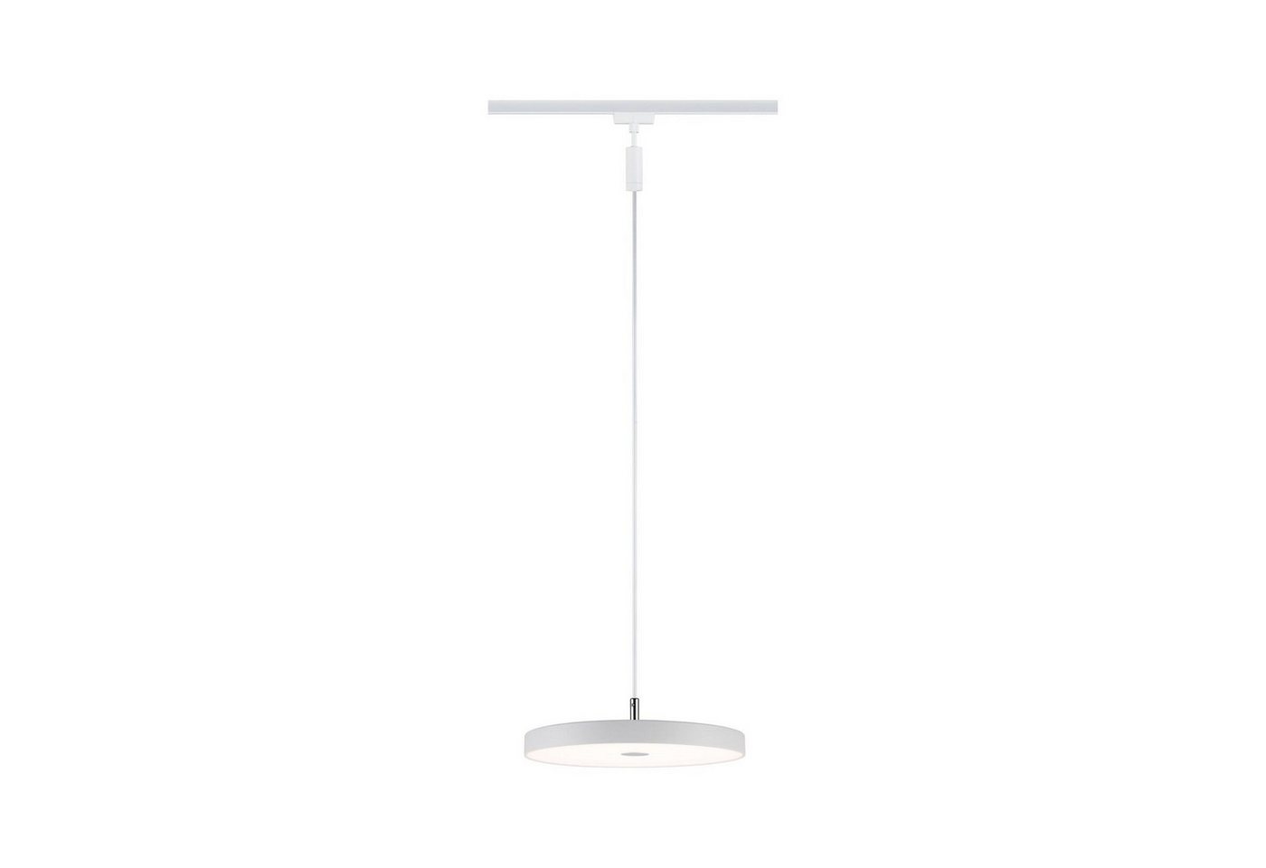 Paulmann Schienensystem-Leuchten URail Pendel Hildor 850lm 15W 3000K 230V Chrom matt, LED fest integriert, Warmweiß, 3-Step-Dimmbar Bild 4
