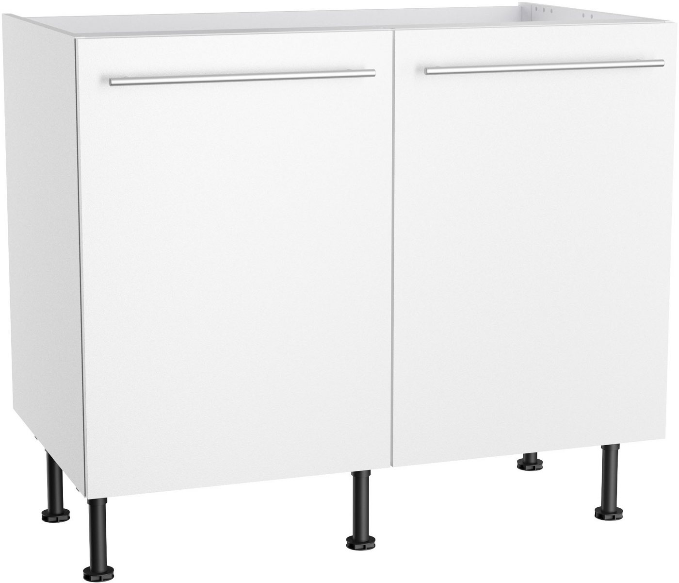 KOCHSTATION Spülenschrank KS-Bern2 Breite 100 cm, 2 Türen